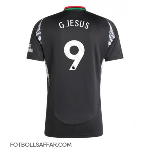 Arsenal Gabriel Jesus #9 Bortatröja 2024-25 Kortärmad